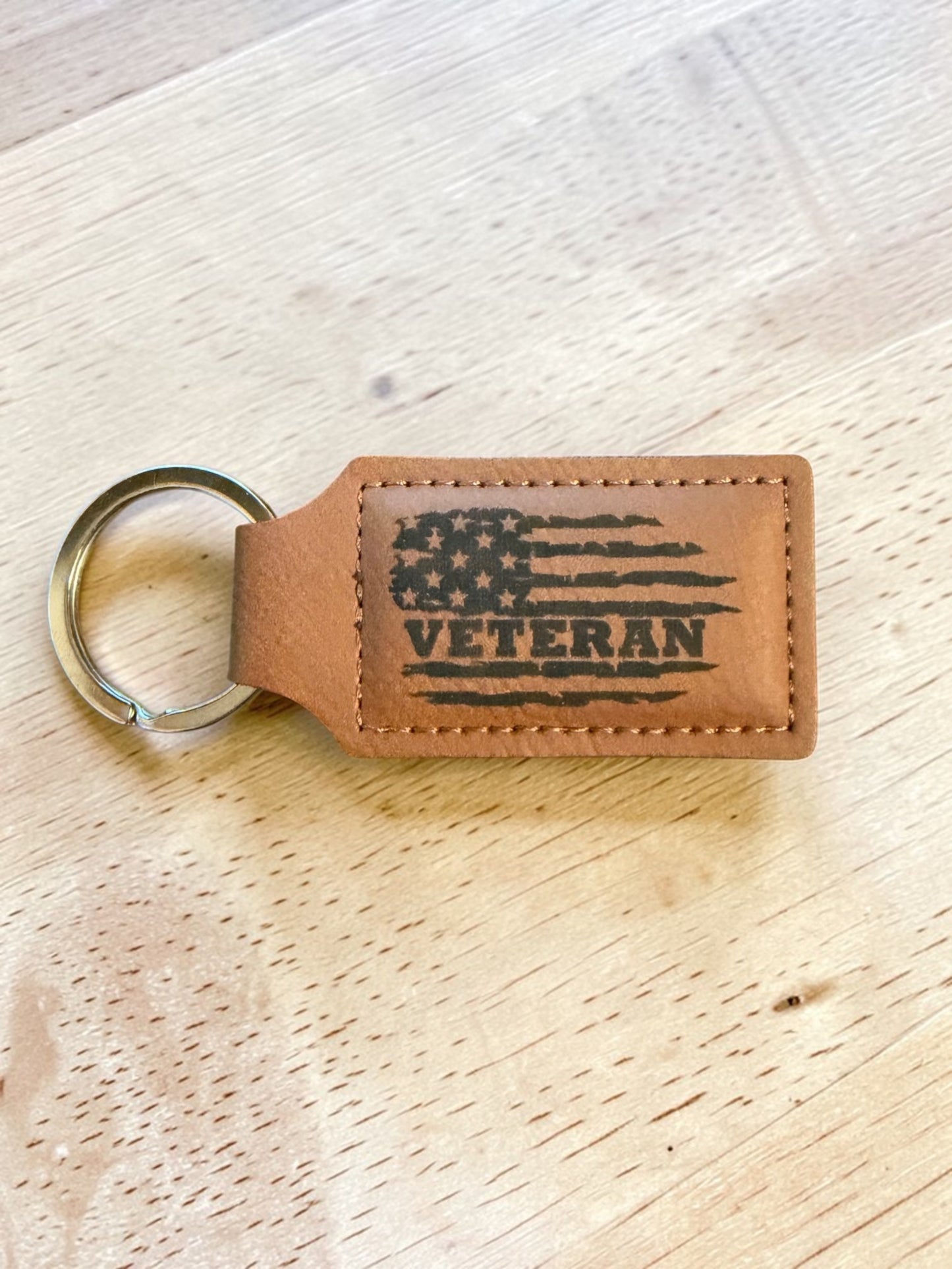 Veteran Keychain