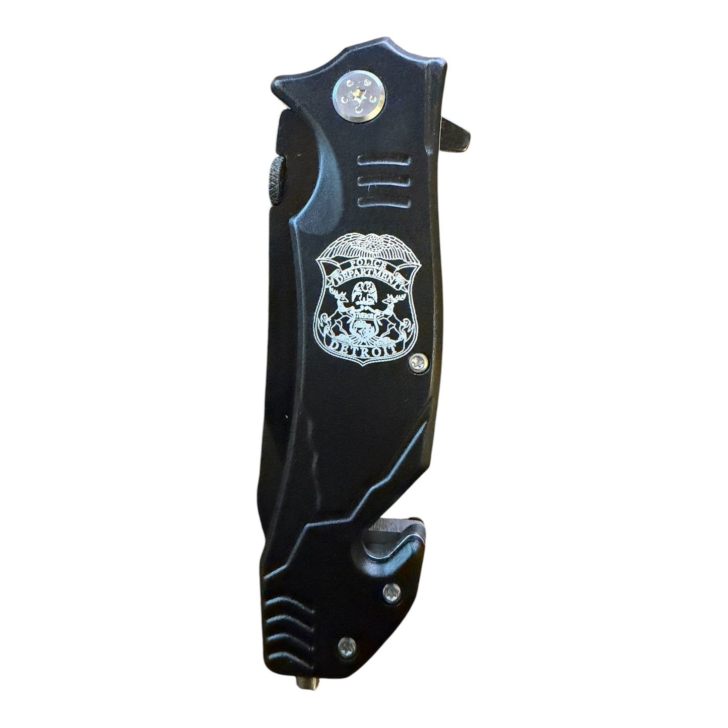 Detroit Police Bison River 4 1/2 inch Rescue Knife