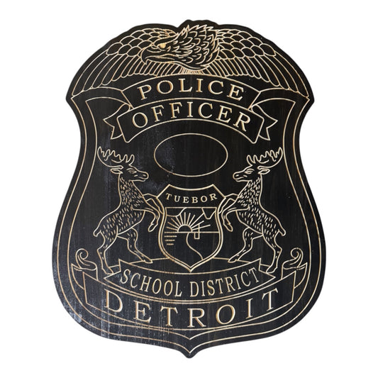 Custom Badge Wall Plaque