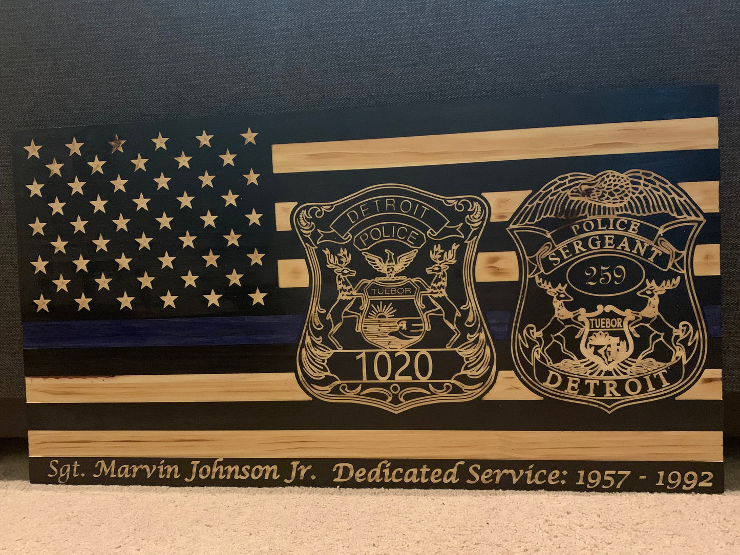 Custom CNC Flag