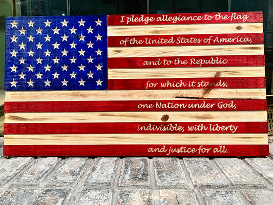 Pledge of Allegiance Flag