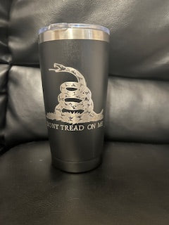 Don't Tread on Me 20 oz. Tumbler